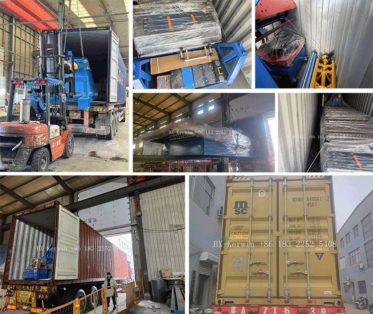 Track roll forming machine