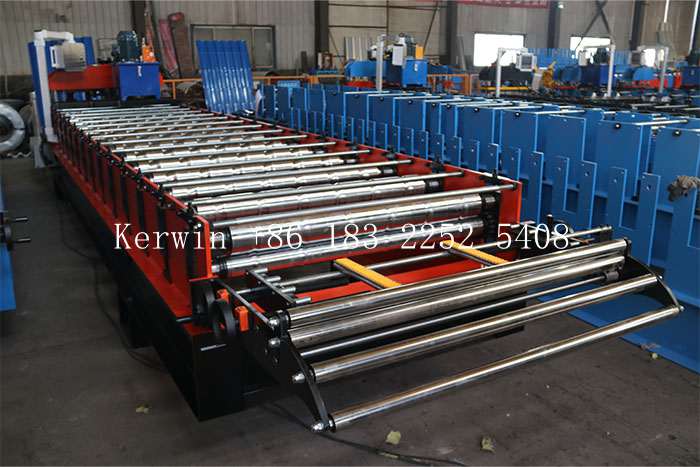 glazed sheet roll forming machine