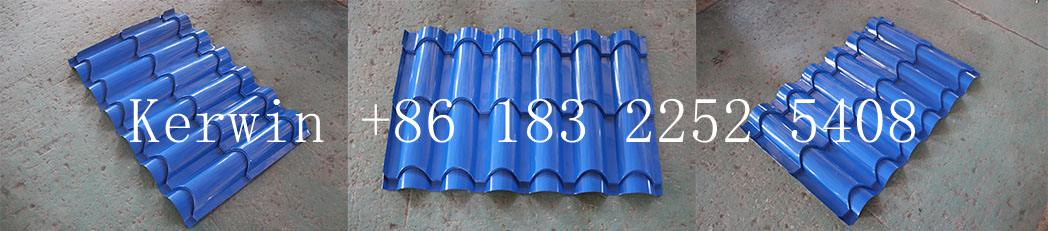 glazed sheet roofing