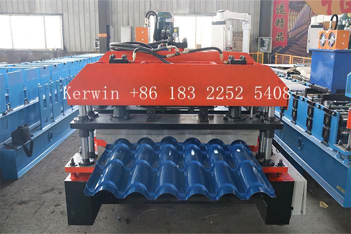 glazed sheet roll forming machine