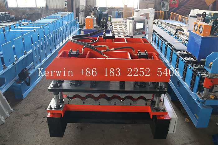 glazed sheet roll forming machine