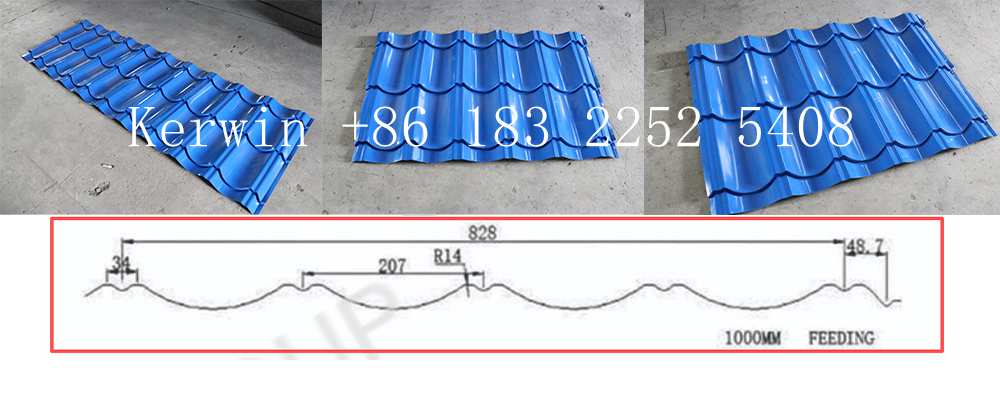 maquina para hacer tejas de zinc