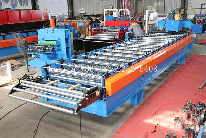 conformadora de planchas de zinc