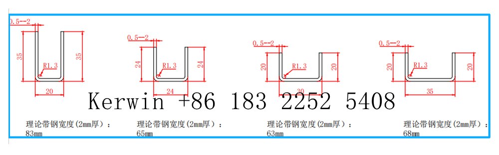 Perfiladora para Drywall Perfil U