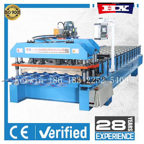 Roof tile roll forming machine