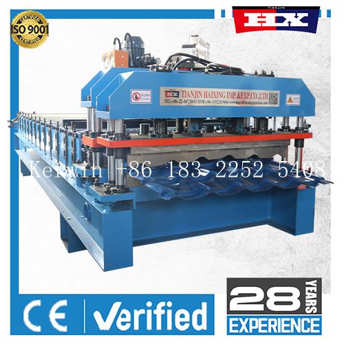 Glazed tile roll forming machine