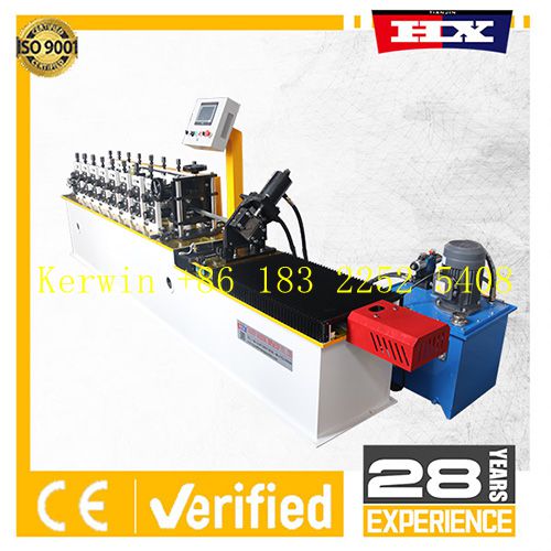 Steel stud roll forming machine