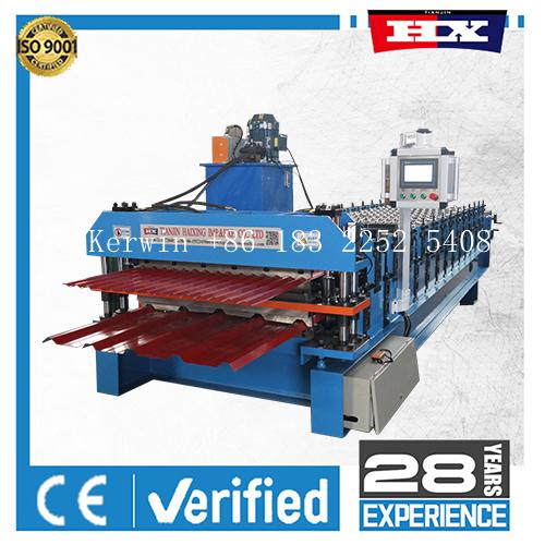 Máquina trapezoidal de dos pisos