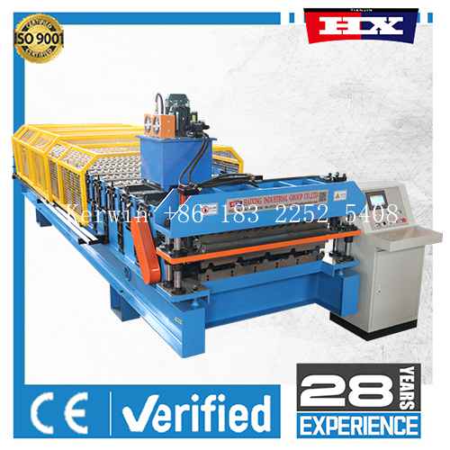 Máquina para hacer laminas de techo-1