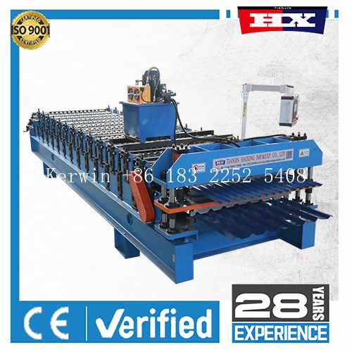 ibr corrugated rib r panel roll forming machine