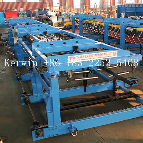 Automatc metal sheet stacker