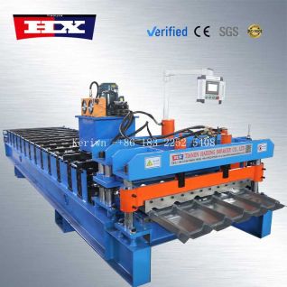 1075 Glazed sheet roll forming machine