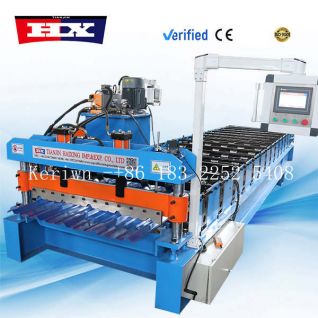 Trapezoidal 1000 roof sheet making machine