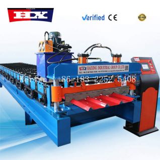 Roofing sheet manufacturing machine