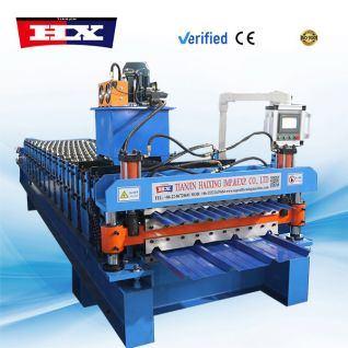 Double layer forming machine
