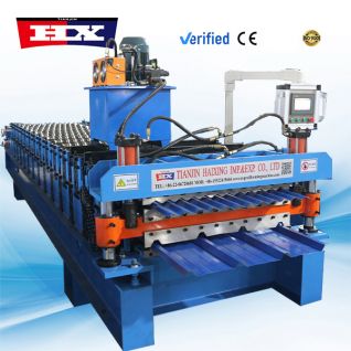 Ibr roof sheet forming machine