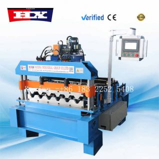 Corrugated curving machine
