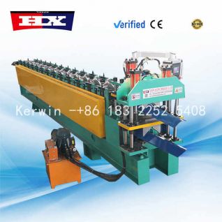 Ridge cap roll forming machine