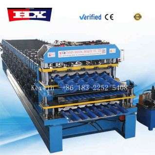 Double layer forming machine