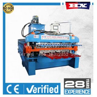 Maquina para hacer aluzinc acanalada
