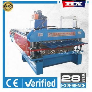 Double layer roll forming machine