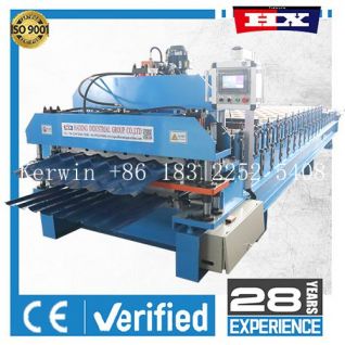 R panel roll forming machine