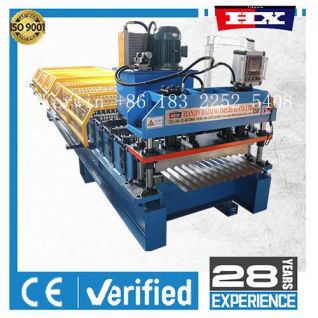 Corrugated roll forming machine