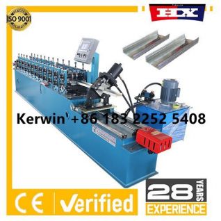 Track roll forming machine